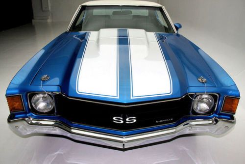 1972 chevelle numbers matching ss build sheet