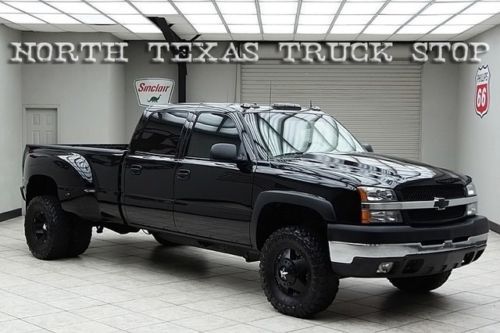 2003 chevy 3500 diesel 4x4 dually lt heated leather bose crew texas truck