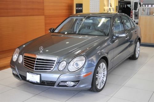 Used 2008 mercedes e350 4matic premium i designo wood rare sport sunroof