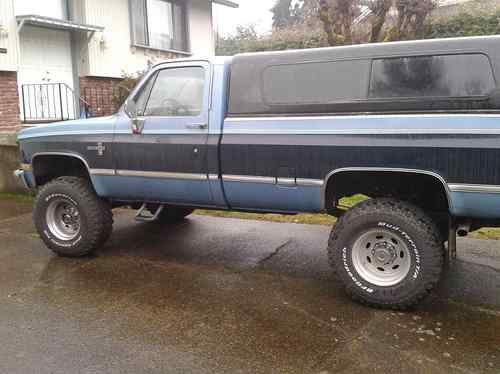 1986 chevy silverado k20 4x4