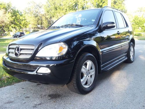 2005 mercedes ml350 awd limited edition loaded bose sound system garaged