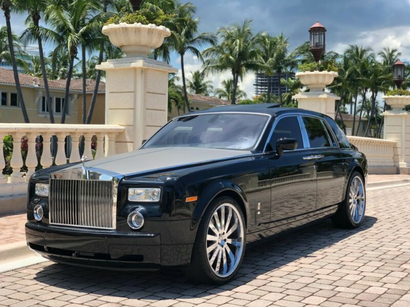 2006 rolls-royce phantom black piano theatr edition