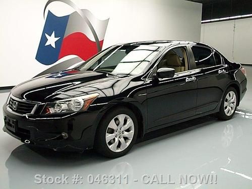 2008 honda accord ex-l heated leather sunroof only 52k texas direct auto