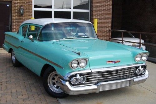 1958 chevrolet delray/impala coupe, restored show car