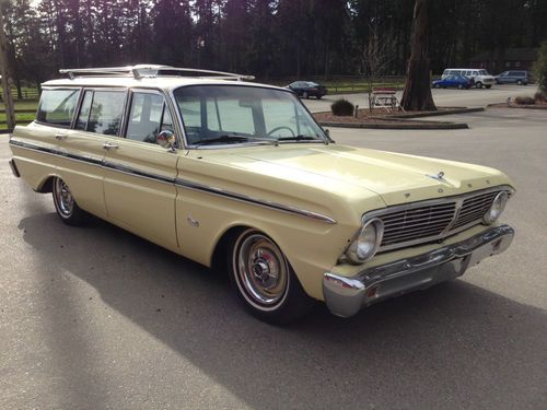 1965 ford falcon futura wagon - lowered