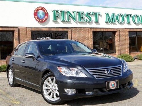 2010(10) lexus ls460 awd navigation comfort/luxury value/cold weather pckgs