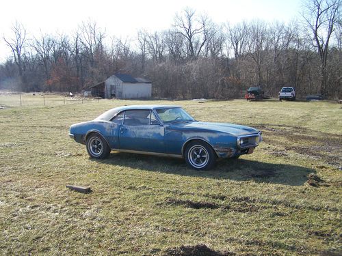 1967 pontiac firebire coupe, v-8, auto console