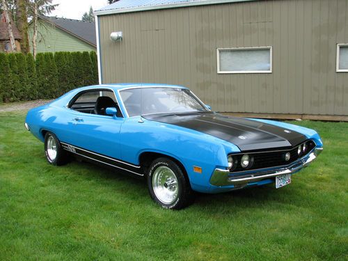 1970 ford torino type n/w pacific blue, rare limited-edition collector!