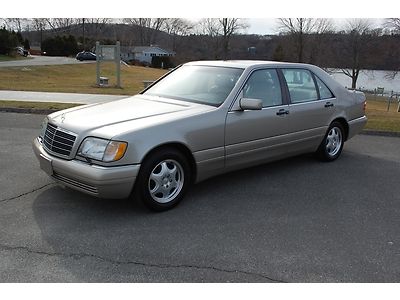 1999 mercedes benz s class s320 lwb long wheel base sedan 65k miles stunning !!!