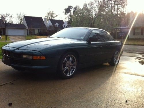 1992 bmw 850i v12 low miles no reserve!!!!!