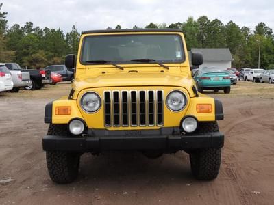 2004 jeep wrangler unlimited sport  4.0l 4wd clean