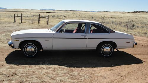 Very rare 1976 chevy nova fastback factory 350 and factory 4 speed