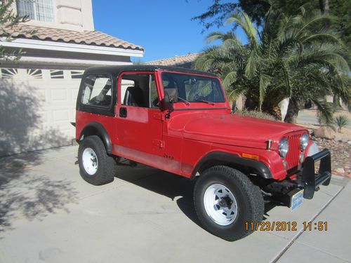 Jeep 1985 cj-7 straight 6, 4 speed