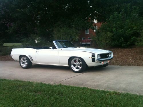 1969 69 chevrolet chevy camaro convertible