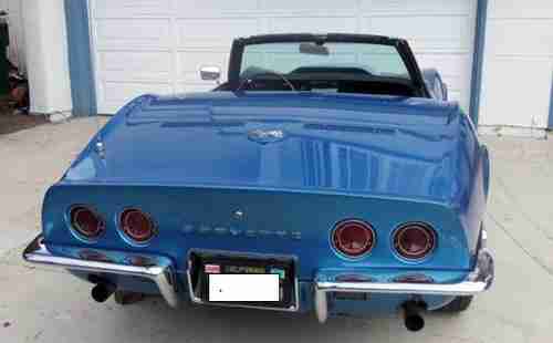 1968 Corvette Convertible Big Block Chevy 454 4 bolt main Muncie 4 Speed, US $45,000.00, image 2