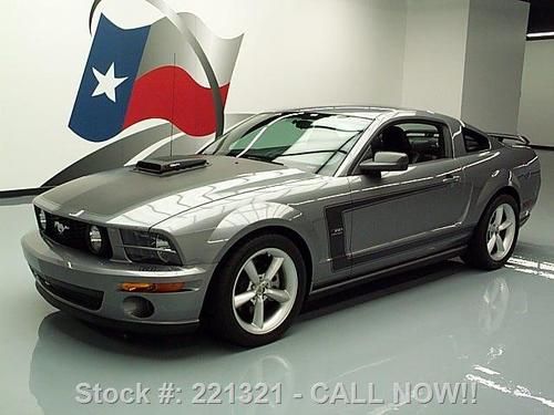 2007 ford mustang saleen h281 heritage 5spd leather 31k texas direct auto