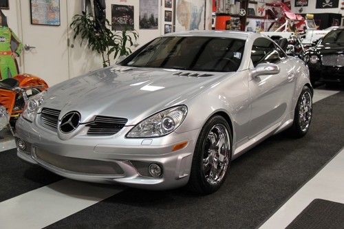 2006 mercedes-benz slk55 amg convertible 5.5l v8 extremely low miles