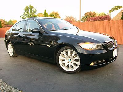 2006 bmw 330i sedan, auto, xenons, warranty, clean carfax, no accidents, black