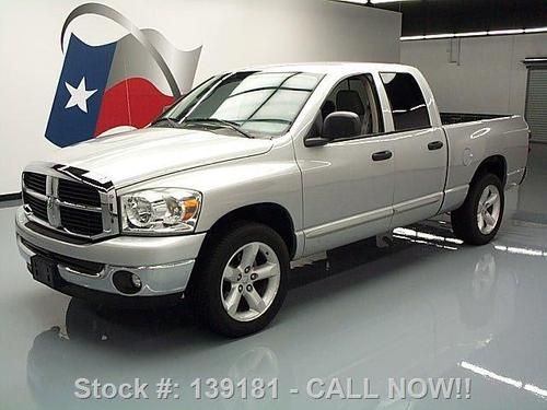 2007 ram slt quad hemi v8 6-pass bedliner tow 20's 74k texas direct auto