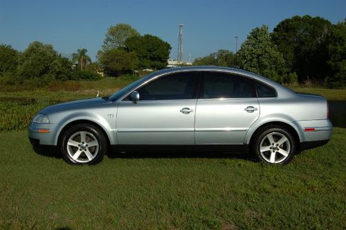 2004 volkswagen passat glx v6 30v leather, heater seats, florida car since new