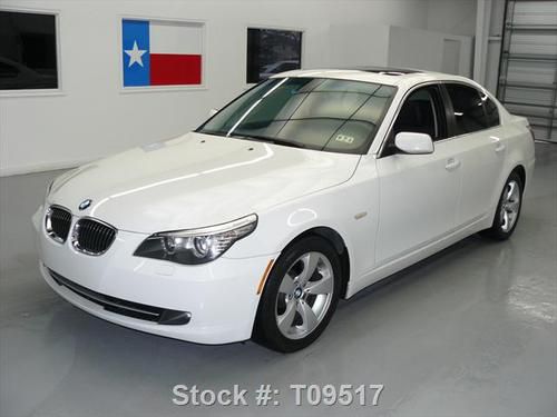 2008 bmw 528i sedan automatic sunroof cruise ctrl 69k texas direct auto