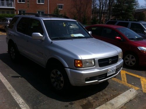 1999 honda passport ex sport utility~165k miles~sunroof~gas saver~no reserve!!!!