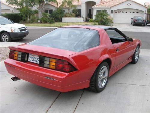 1987 chevy  iroc z28 t-top - 355 roller motor &amp; 800 hp tranny $50,000 invested
