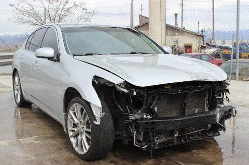 2008 infiniti g35 sedan salvage repairable rebuilder only 95k miles runs!!!