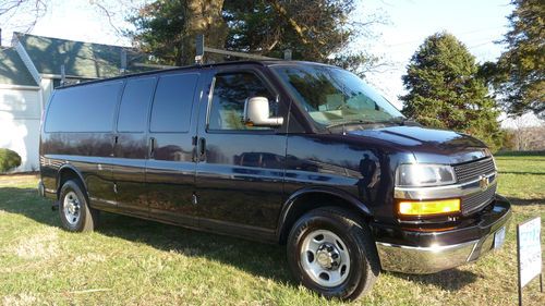 2009 chevrolet express 3500 base extended cargo van 3-door 6.0l