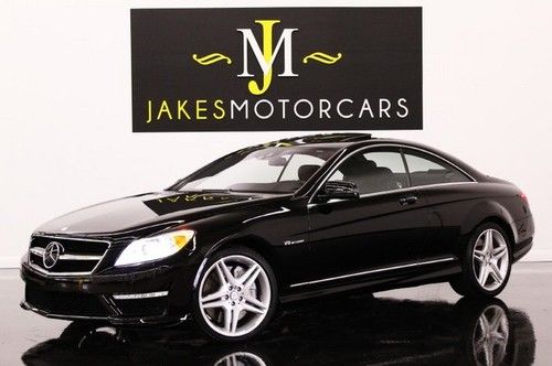 2011 mercedes cl63 amg bi-turbo, $157k msrp, black/black, 10k miles, pristine!