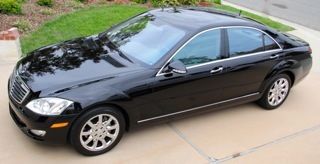 Black , 2007 mercedes-benz s550