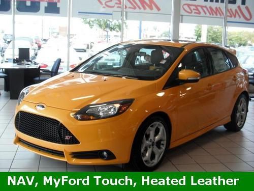 2013 ford focus st tangerine