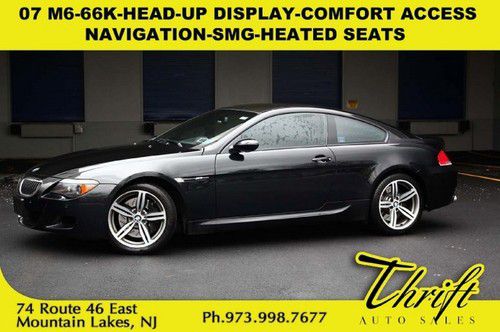 07 m6-66k-head-up display-comfort access system-navigation-smg-heated seats