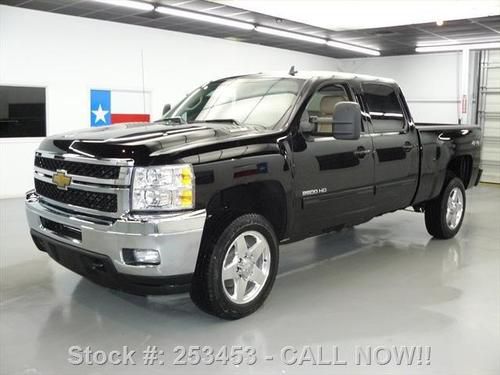 2011 chevy silverado 2500hd ltz crew 4x4 20" wheels 31k texas direct auto