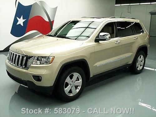 2011 jeep grand cherokee ltd pano sunroof nav only 19k! texas direct auto