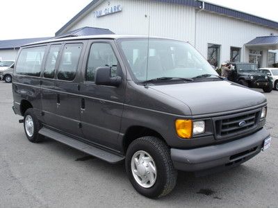 12-pass van auto a/c super duty church bus under $17,000 v8 great mpg