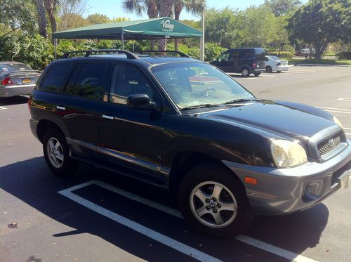 2004 hyundai santa fe lx sport utility 4-door 3.5l