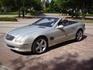 2003 mercedes sl500 conv,designo,clean carfax,ventilated/heated seats   designo!