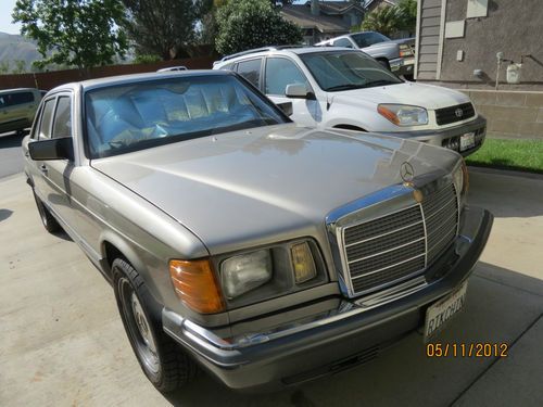 Mercedes benz 500sel - 1985 4-door sedan, v8