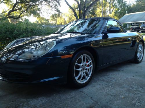 2003 porsche boxster roadster s convertible 2-door 3.2l no reserve