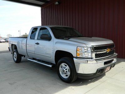 6.6l duramax diesel allison tran ext cab 4wd long bed 1-owner 10,000 lbs gvw