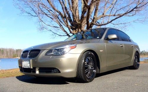 2005 bmw 545i base sedan 4-door 4.4l with sport package