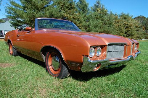 1971 oldsmobile cutlass supreme convertible nicely restored and ready to enjoy!