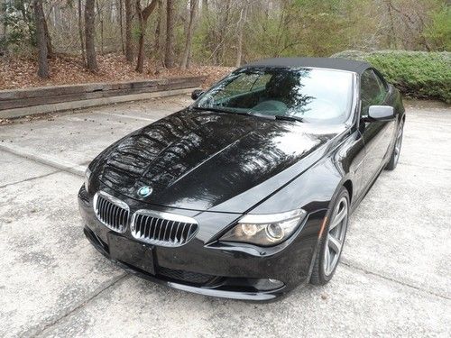 2009 bmw 650i automatic 2-door convertible