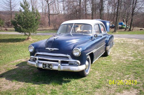 51 chevy deluxe 4dr sedan 50 52 53 54