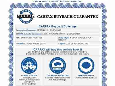 SANTAFE LINITIED LEATHER ALLOY SUNROOF HEATED SEAT EXTRA CLEAN FLORIDA MUST SEE, US $15,880.00, image 4