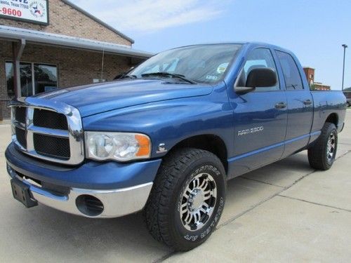 2005 quad cab slt 5.9 cummins diesel auto nice 1 texas owner 3/4 ton turbo nice