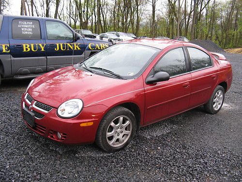 2005 dodge neon sxt 4 door sedan automatic transmission