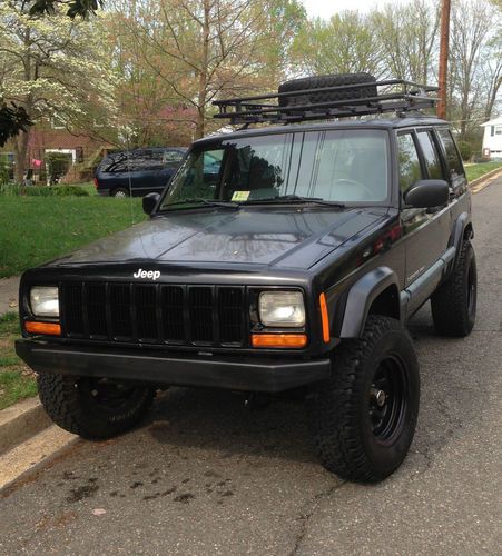 2000 jeep cherokee classic sport utility 4-door 4.0l 4x4**off-road ready!!