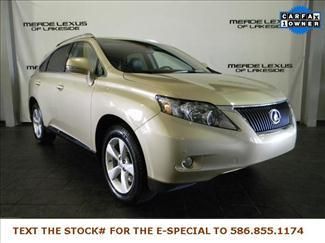 2010 lexus rx350 navigation backup camera awd leather xm park assist moonroof